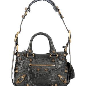 Borsa Le Cagole realizzata in pelle di agnello.
