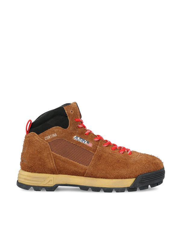 Stivale realizzato in suede e nylon cordura.