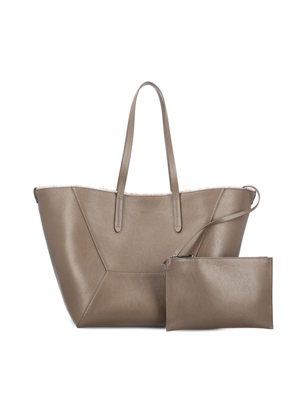 Borsa realizzata in pelle di vitello.
