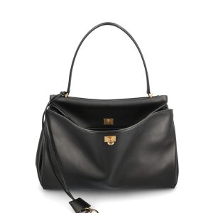 Borsa Rodeo Grande in pelle di vitello liscia.