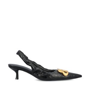 Slingback Monaco realizzate in pelle di agnello.