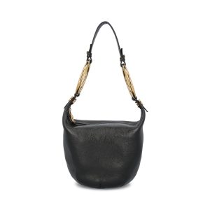Borsa Bracelet piccola in pelle di bufalo granata.