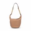 Borsa Bracelet piccola in pelle di bufalo granata. — изображение 2