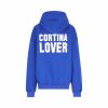 Felpa con cappuccio oversize con stampa puffy. — изображение 2