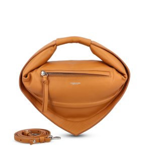 Tortellino Bag Midi  in pelle.