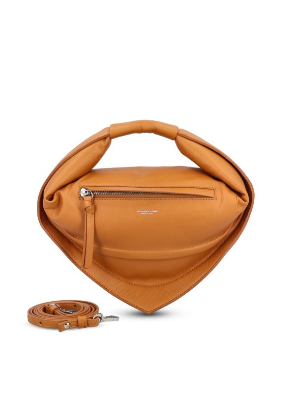 Tortellino Bag Midi  in pelle.
