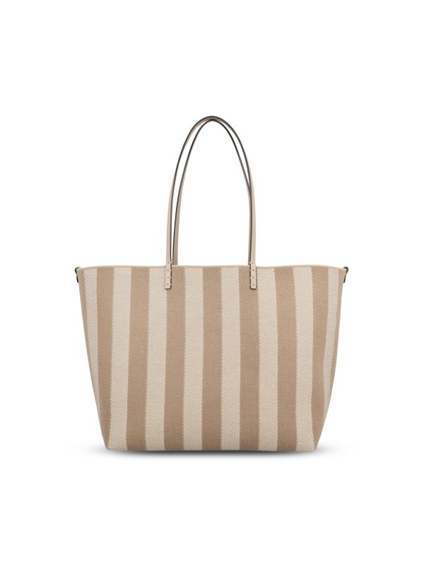 Borsa Shopping reversibile realizzata in jacquard.