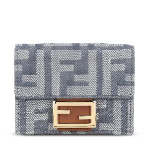 Portafoglio realizzato in jacquard.