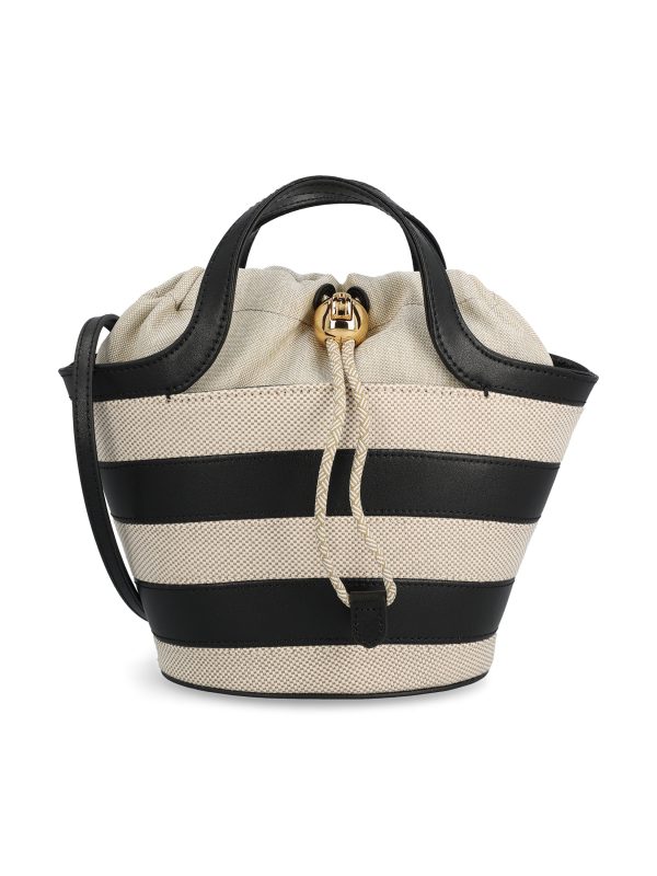 Borsa realizzata in misto cuoio.