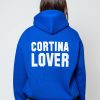 Felpa con cappuccio oversize con stampa puffy. — изображение 6