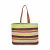 Tote bag in rafia. — изображение 2