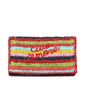 Pouch in rafia