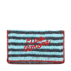 Pouch in rafia