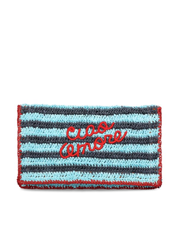 Pouch in rafia