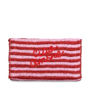 Pouch in rafia