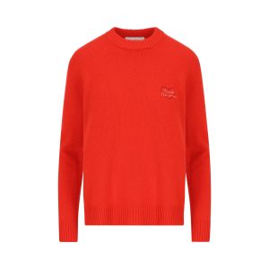 Pullover "Heartbeat" in cashmere