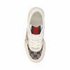 Sneakers realizzate in pelle e tessuto. — изображение 4