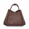 Borsa realizzata in tessuto effetto rafia. — изображение 2