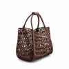 Borsa Marine small in pelle intrecciata. — изображение 3