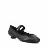 Ballerina con tacco realizzata in pelle — изображение 2