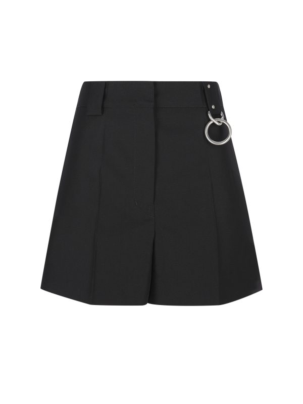 Shorts realizzati in lana.