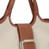 Borsa realizzata in tessuto e pelle. — изображение 4