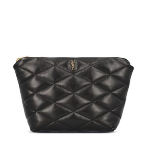 Trousse realizzata in pelle.