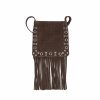 Borsa a spalla realizzata in suede. — изображение 2