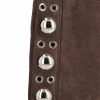 Borsa a spalla realizzata in suede. — изображение 4