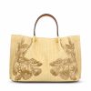 Borsa shopping media Valentino Garavani in rafia sintetica. — изображение 2