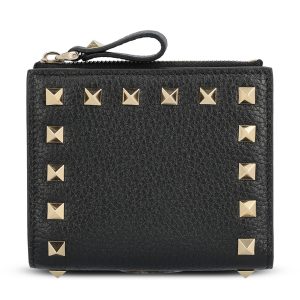 Portafoglio Rockstud In Pelle
