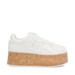 Sneaker Freedots XL in vitello e sughero.