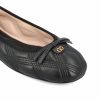 Ballerine realizzate in pelle trapuntata. — изображение 4