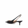 Slingback realizzate in pelle liscia. — изображение 3