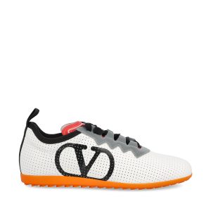 Sneaker Chromathon in nappa traforata.