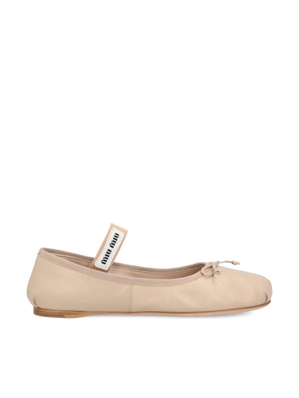 Ballerine in pelle