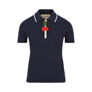 Top realizzato in cotone.