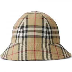 CAPPELLO PESCATORE CON MOTIVO CHECK