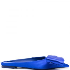 BALLERINA IN PELLE CON FIOCCO