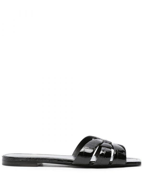SANDALO NU PIEDS TRIBUTE 05 IN PELLE