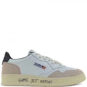 SNEAKER MEDALIST LOW IN PELLE E CAMOSCIO