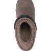 STIVALETTO IN CAMOSCIO CON INTERNO SHEARLING — изображение 2