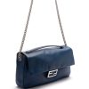 BORSA BAGUETTE CHAIN GRANDE IN PELLE — изображение 2