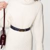 CINTURA REVERSIBILE GANCINI IN PELLE — изображение 2