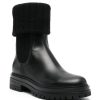 STIVALETTO IN PELLE CON RISVOLTO — изображение 3