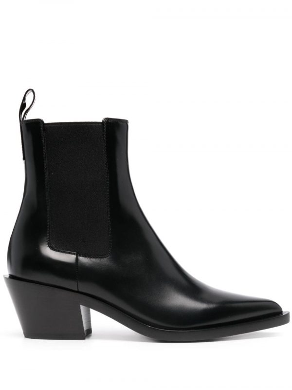 STIVALETTO IN PELLE