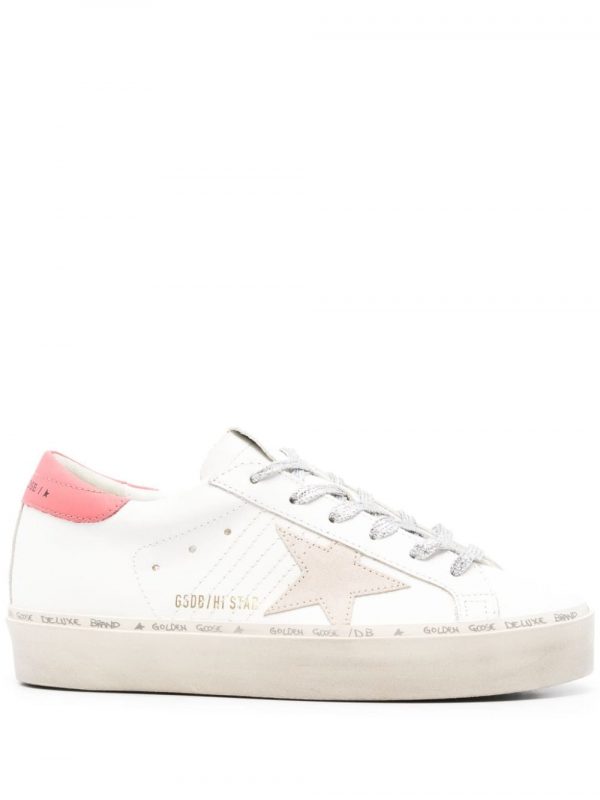 SNEAKER HI STAR IN PELLE