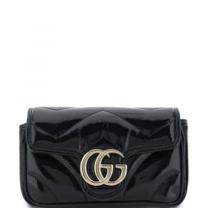 MINI BORSA GG MARMONT IN PELLE