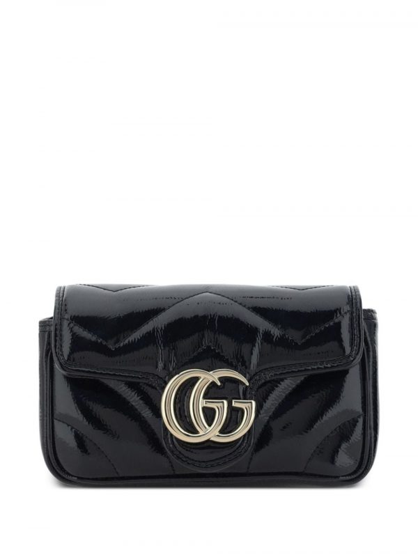 MINI BORSA GG MARMONT IN PELLE