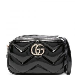 BORSA GG MARMONT PICCOLA IN PELLE VERNICIATA